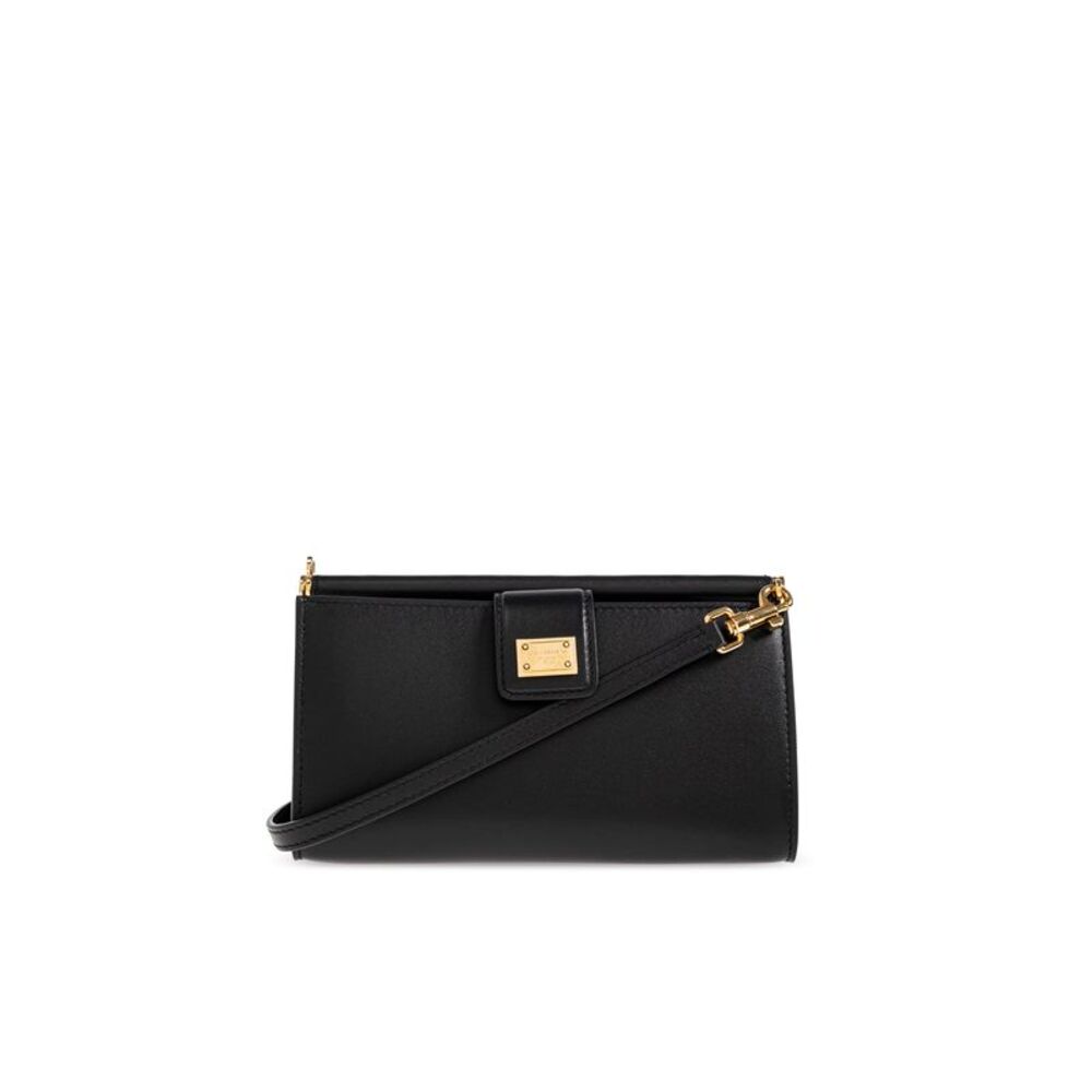 Leather shoulder bag